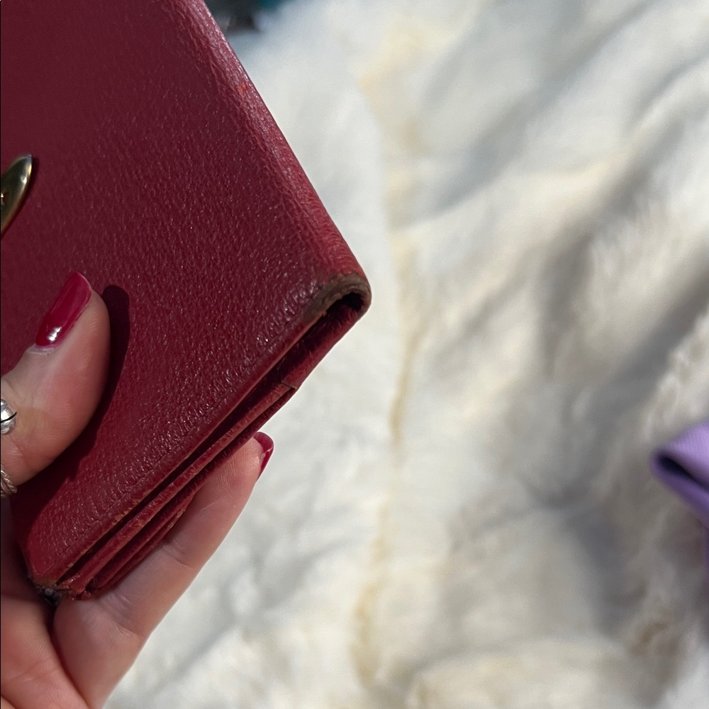 GucciRed Leather Women's wallet - Picture 3 of 13